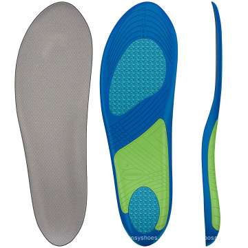 Zapatos ortóticos Suelas Palas de cobre Pu Carbon Plantar Eva Gel Gel Ventilate Memory Foam Isolas zapatillas para hombres y mujeres